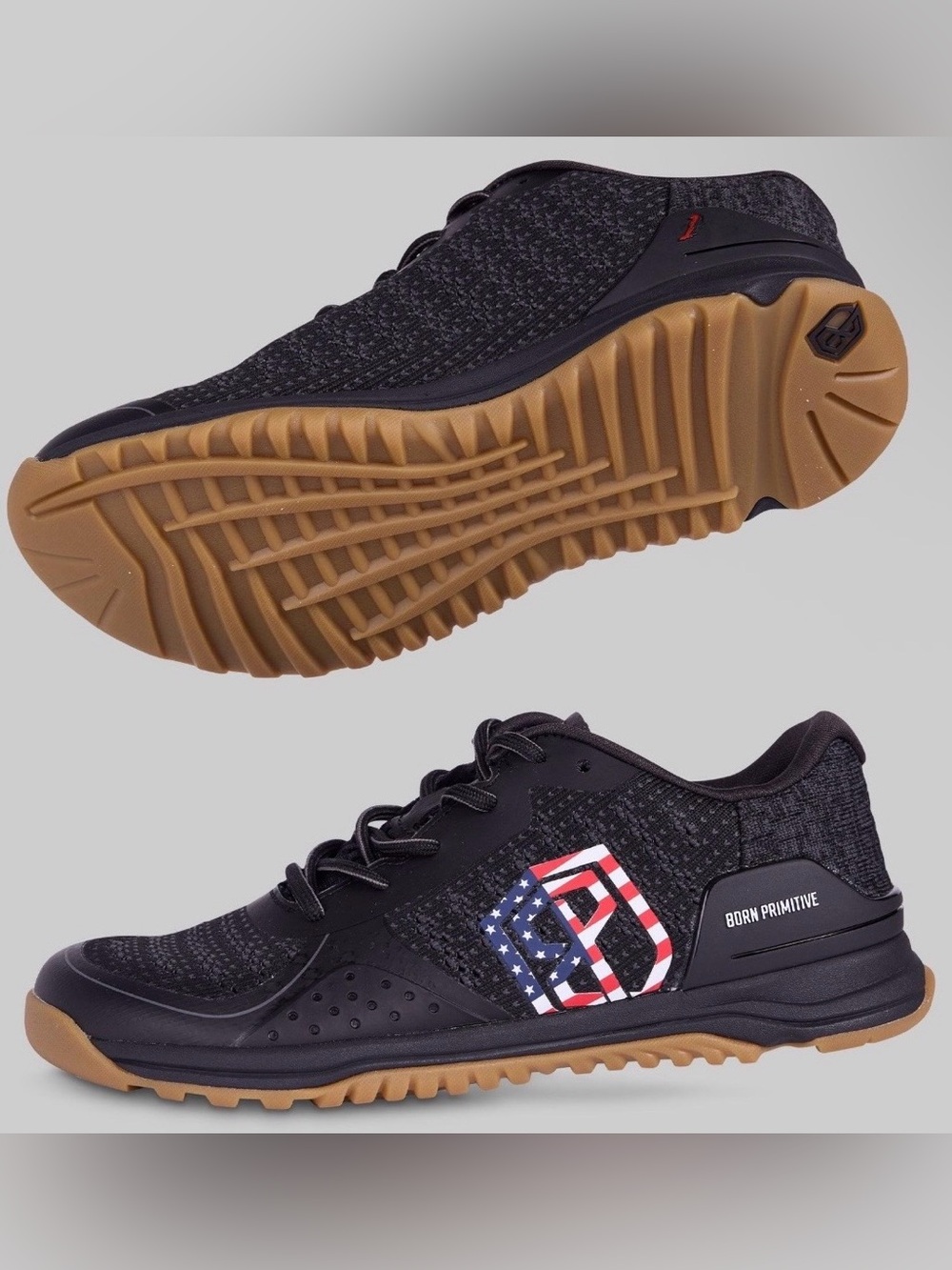 Born Primitive Women’s Savage 1 Black USA Training Shoes Size 6.5 New No Box